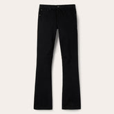 Men Boot Cut | Stetson 1120 Slim Fit Standard Straight Leg Jean Black