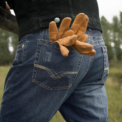 Men Boot Cut | Stetson 1312 Fit Jeans With Back Pocket Detail Blue