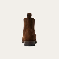 Men Chukka | Stetson Suede Beat Chelsea Boot Brown