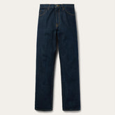Men Modern Cut | Stetson 1520 Fit Standard Straight Leg Jean Blue