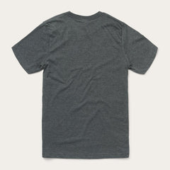 Men Tees | Stetson Longhorn Graphic Tee Grey