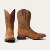 Men Western | Stetson Aces Alligator Boots Brown