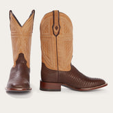 Men Western | Stetson Beaumont Brown Teju Cowboy Boot Brown
