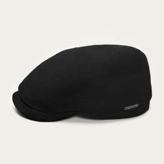 Men/Women Caps & Truckers | Stetson Virgin Wool & Cashmere Driver Cap Black