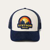 Men/Women Caps & Truckers | Stetson Cream Sunset Trucker Cap Cream