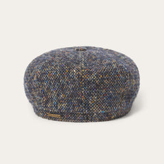 Men/Women Caps & Truckers | Stetson Donegal Wool Hatteras Cap Blue Donegal