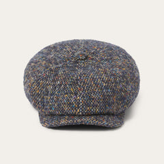 Men/Women Caps & Truckers | Stetson Donegal Wool Hatteras Cap Blue Donegal