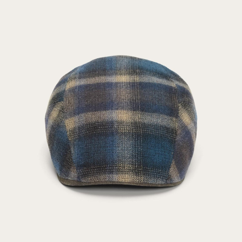 Men/Women Caps & Truckers | Stetson Ivy Virgin Wool Cap Blue Beige Check