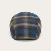 Men/Women Caps & Truckers | Stetson Ivy Virgin Wool Cap Blue Beige Check