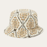 Men/Women Caps & Truckers | Stetson Navajo Jersey Bucket Hat Off White / Beige