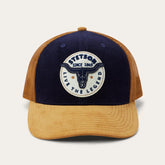 Men/Women Caps & Truckers | Stetson Navy Longhorn Trucker Cap Navy