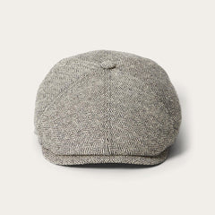 Men/Women Caps & Truckers | Stetson Silk Six-Panel Cap Black Herringbone