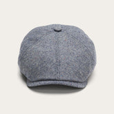 Men/Women Caps & Truckers | Stetson Silk Six-Panel Cap Blue Herringbone
