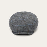 Men/Women Caps & Truckers | Stetson Wool Herringbone Hatteras Cap Grey Herringbone