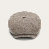 Men/Women Caps & Truckers | Stetson Wool Herringbone Hatteras Grey Herringbone