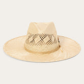 Men/Women Fedora | Stetson Chorus Straw Flat Brim Hat Natural