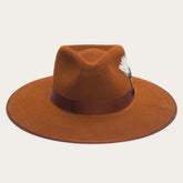 Men/Women Fedora | Stetson Midtown Wide Flat Brim Hat Black