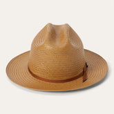 Men/Women Fedora | Stetson Open Road Straw Hat Cognac
