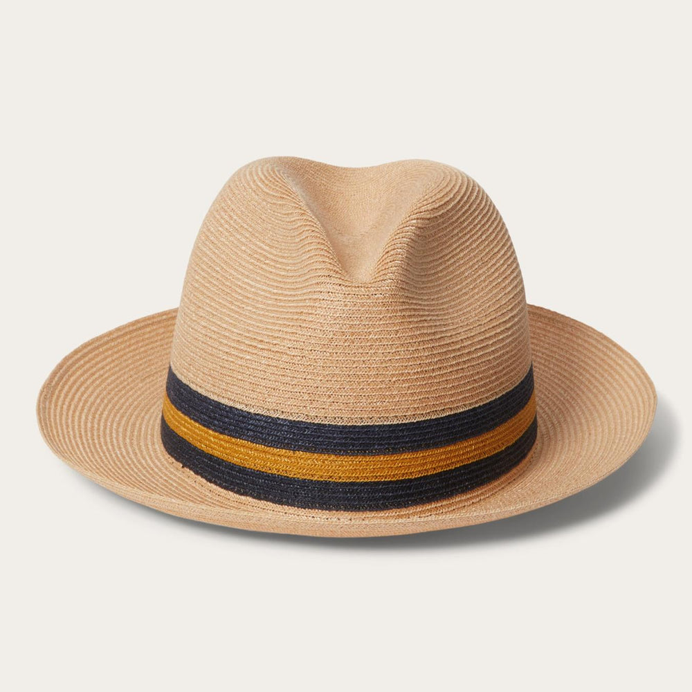 Men/Women Fedora | Stetson Triad Straw Fedora Mustard
