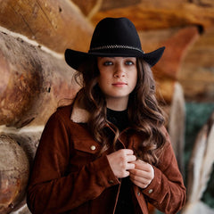 Men/Women Western | Stetson Rawhide Black