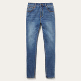 Women Denim | Stetson 902 High Waist Skinny Fit Jeans Blue
