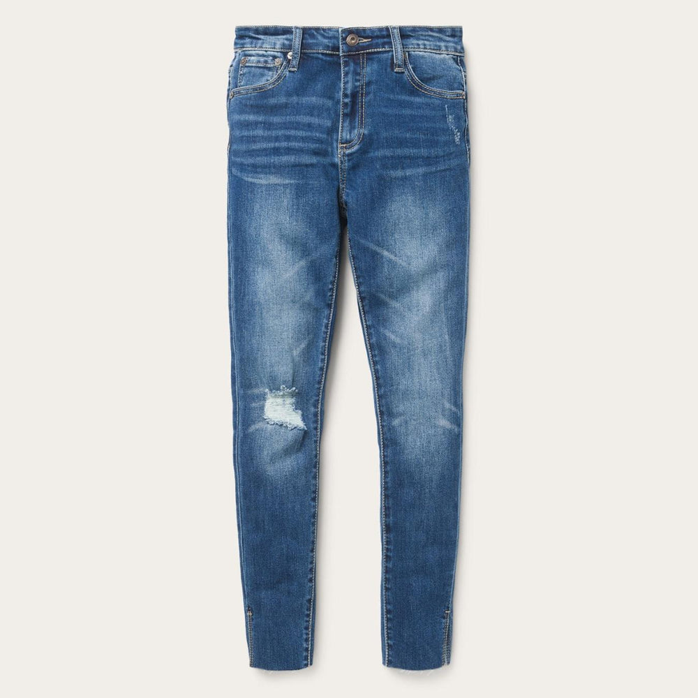 Women Denim | Stetson 902 High Waist Slim Fit Jean Blue