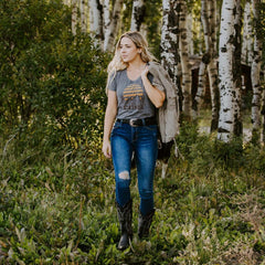 Women Denim | Stetson 902 High Waist Slim Fit Jean Blue