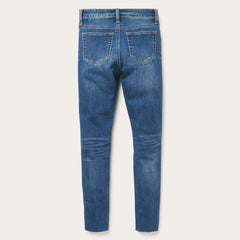 Women Denim | Stetson 902 High Waist Slim Fit Jean Blue
