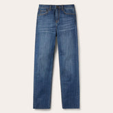 Women Denim | Stetson 915 High Rise Straight Fit Crop Jeans Blue
