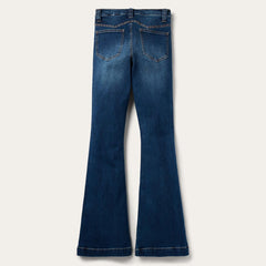 Women Denim | Stetson 921 High Rise Flare Jeans Blue