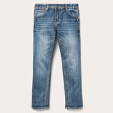 Women Denim | Stetson Ankle-Length Boyfriend Fit Jean Blue