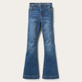 Women Denim | Stetson High Waist Flare Jean Blue