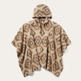 Women Jackets | Stetson Tan Aztec Poncho Brown