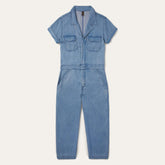 Women Jumpsuits | Stetson Notch Collar Jumpsuit Blue