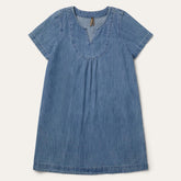 Women Mini | Stetson Denim Swing Dress Blue
