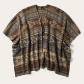 Women Sweaters | Stetson Aztec Print Sweater Poncho Multi