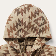 Women Sweaters | Stetson Tan Aztec Poncho Brown
