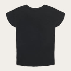 Women Tees | Stetson John B. Stetson Eagle Graphic Tee Black