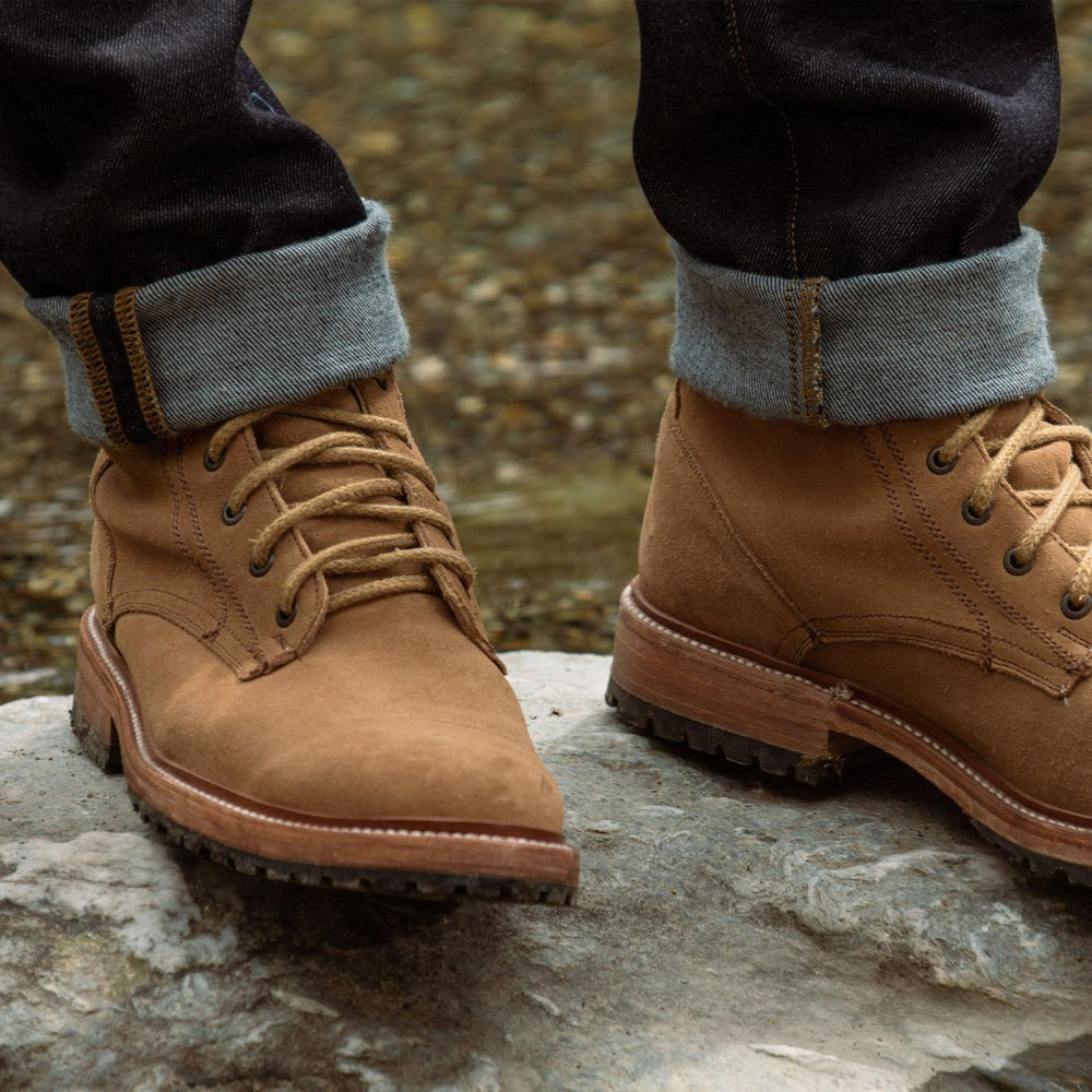 Men Chukka | Stetson Stetson Chukka Suede Tan