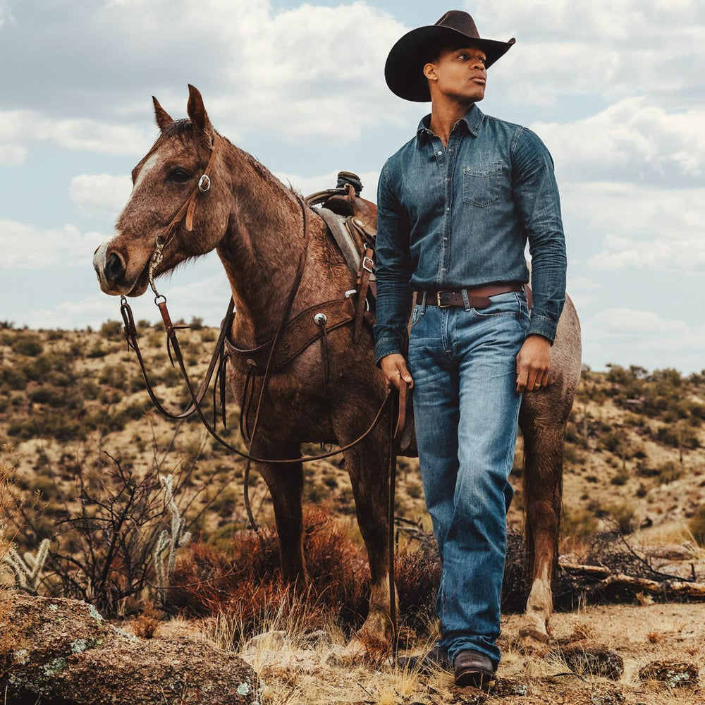 Men Modern Cut | Stetson 1312 Modern Fit Jean Blue