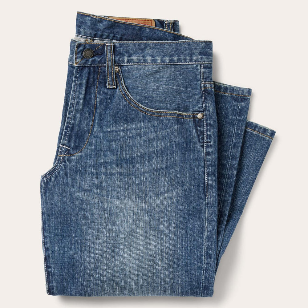 Men Modern Cut | Stetson 1312 Modern Fit Jean Blue