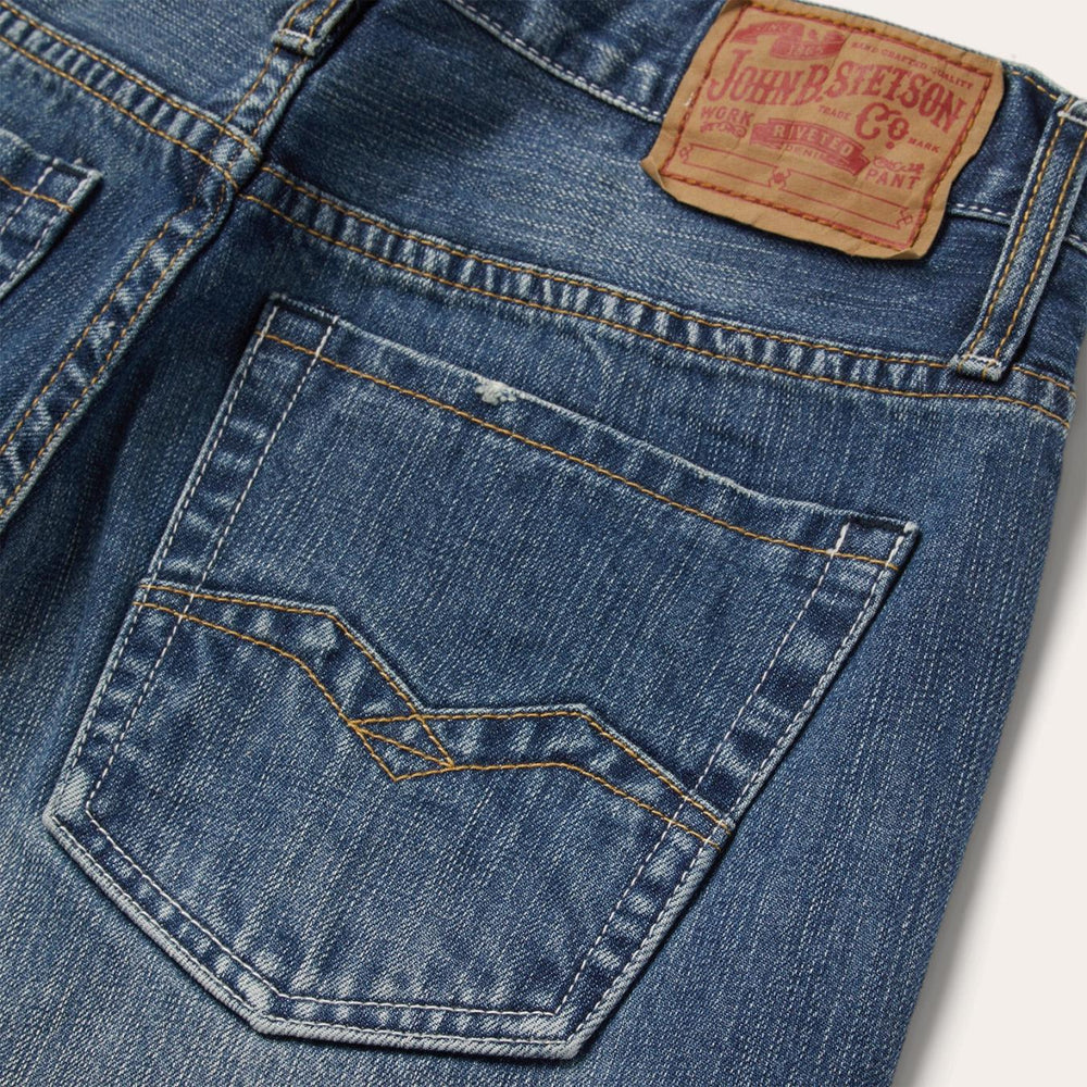 Men Modern Cut | Stetson 1312 Modern Fit Jean Blue