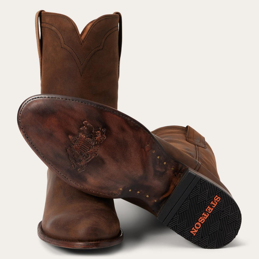 Men Ropers | Stetson Cassidy Roper Boots Brown