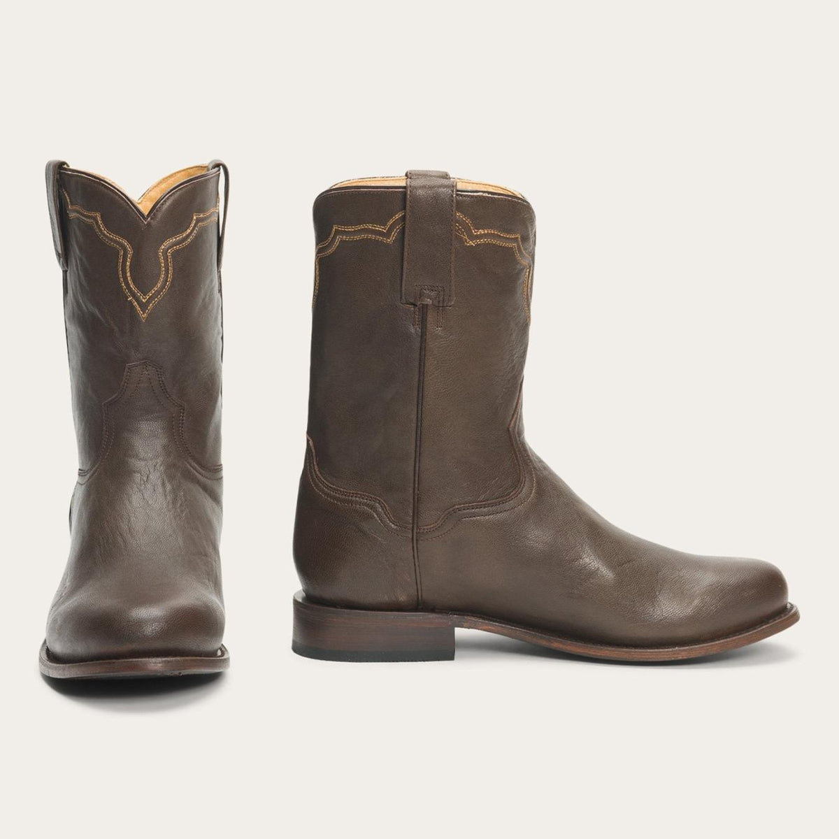 Men Ropers | Stetson Puncher Boots Brown