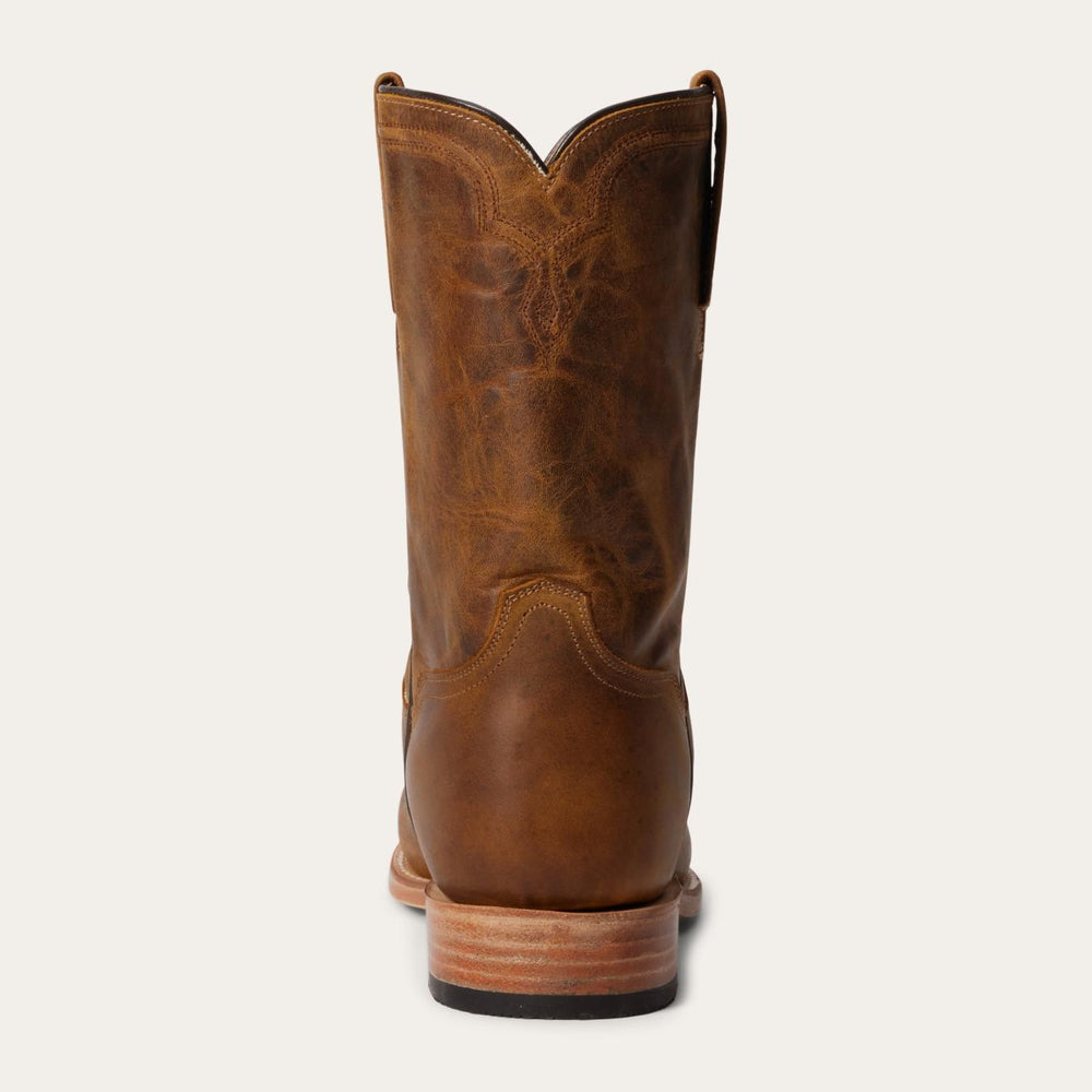 Men Ropers | Stetson Puncher Boots Oily Brown