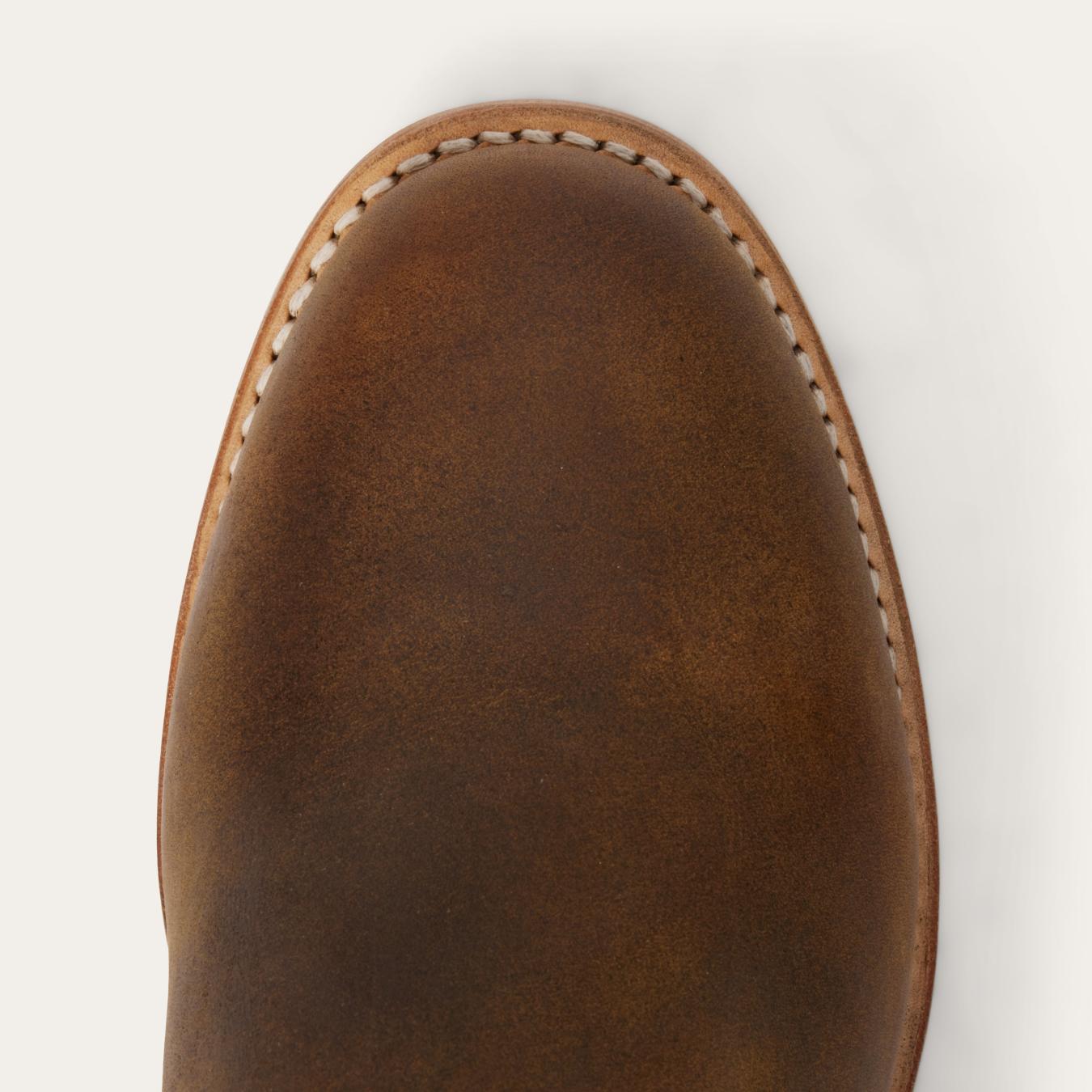 Men Ropers | Stetson Puncher Boots Oily Brown