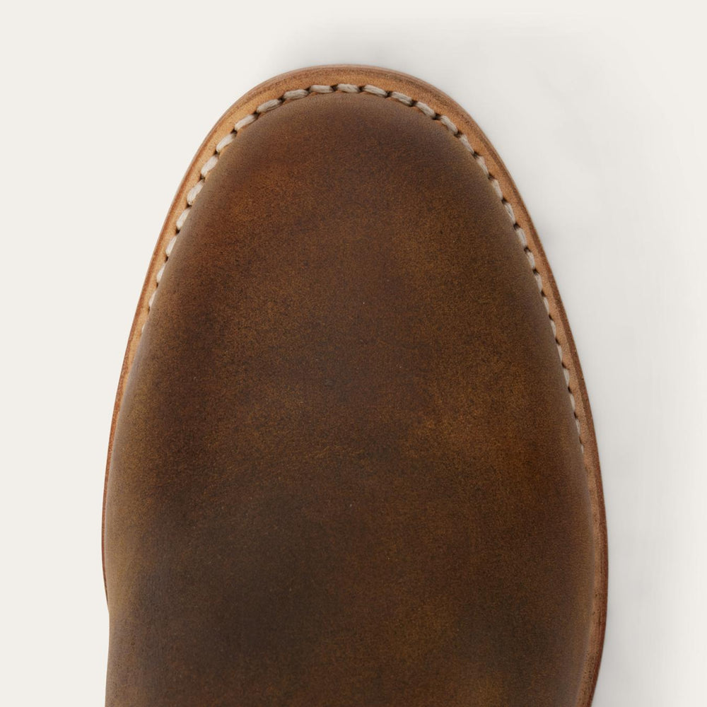 Men Ropers | Stetson Puncher Boots Oily Brown