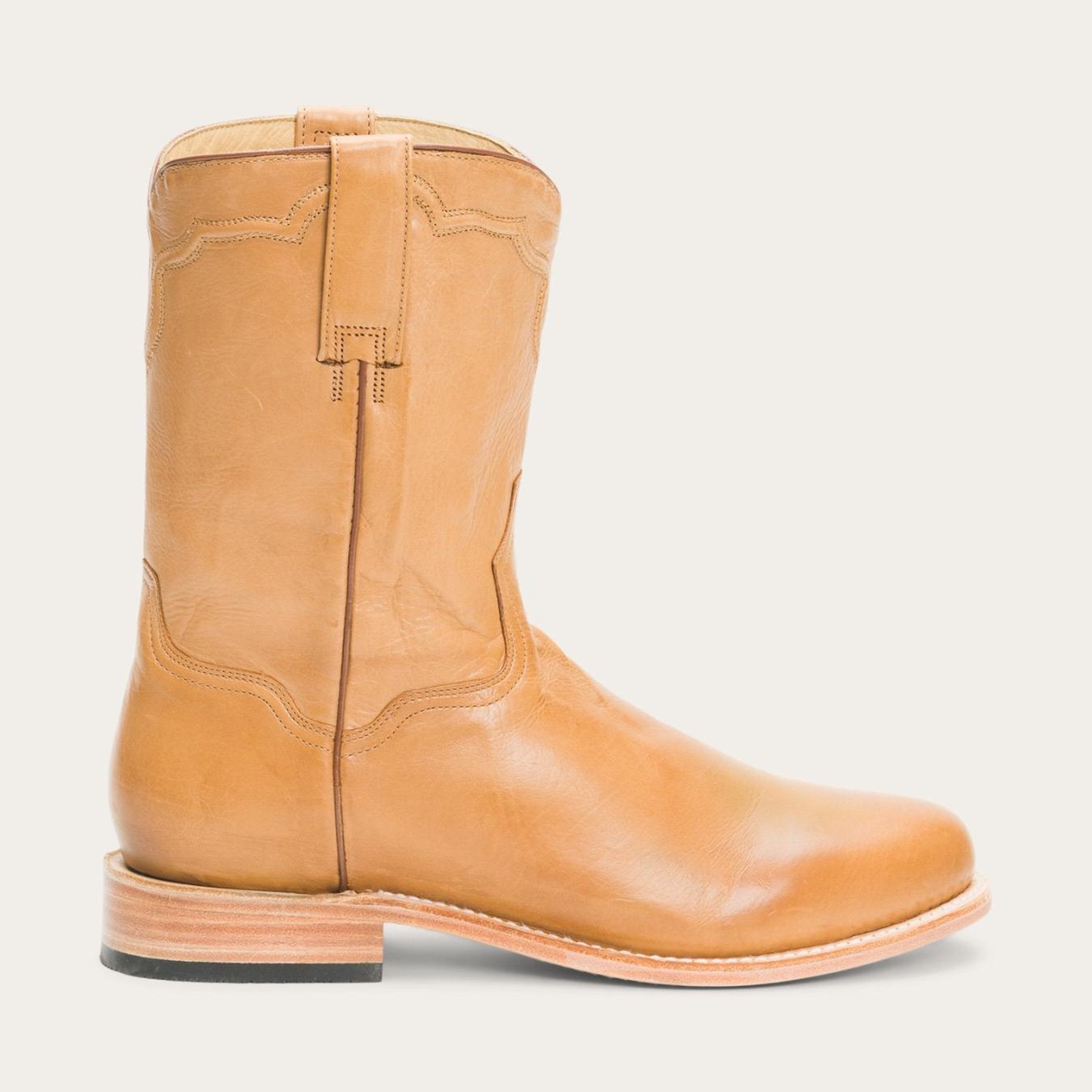 Men Ropers | Stetson Puncher Boots Tan