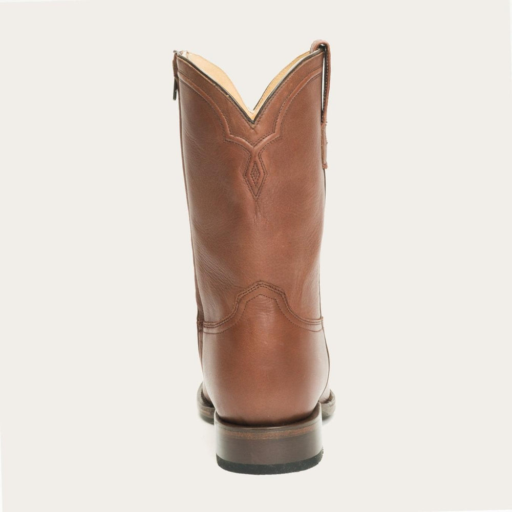 Men Ropers | Stetson Rancher Zip Roper Burnished Cognac