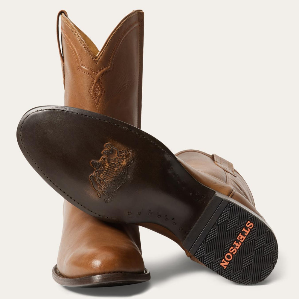 Men Ropers | Stetson Rancher Zip Roper Burnished Tan